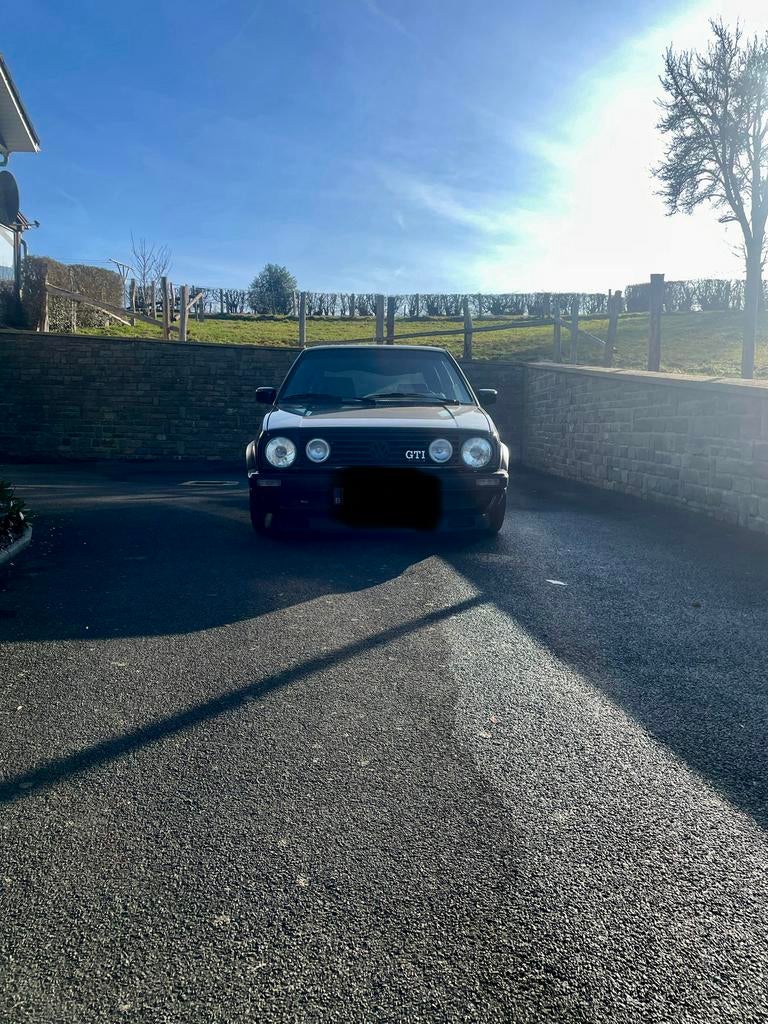 VW Golf MK2 GTI 16V Oettinger, Auto's, Volkswagen, Voorwielaandrijving, 1998 cc, Stof, Elektrische stoelverstelling