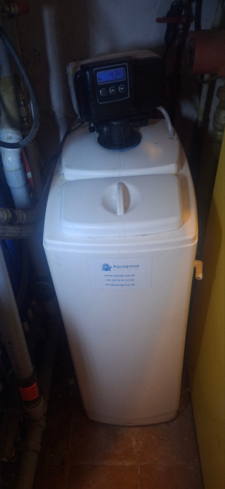 waterontharder in perfecte staat, Electroménager, Adoucisseurs d'eau, Enlèvement, Comme neuf, Adoucisseur d'eau au sel