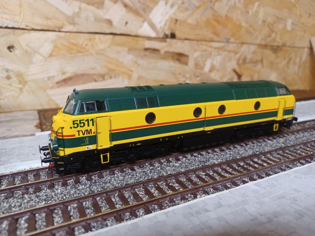 B models van biervliet nmbs5511  digitaal sound, Enlèvement ou Envoi, Comme neuf, Courant continu, Locomotive