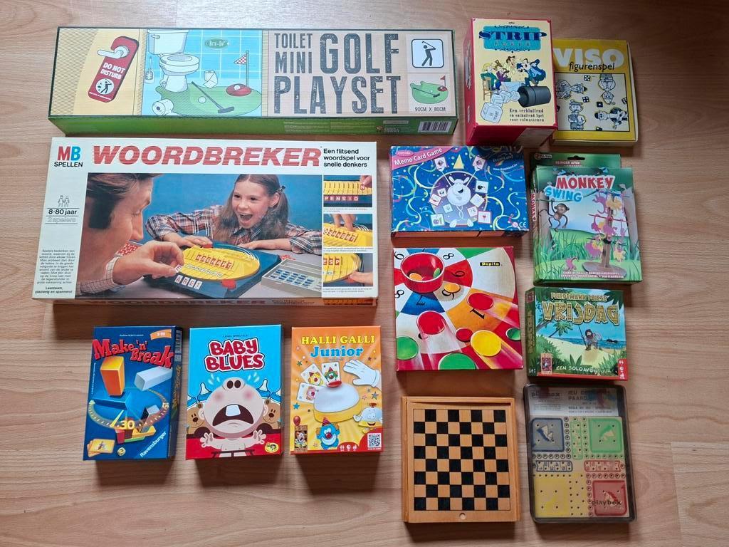 Pakket met 13 spelletjes in zeer goede staat - samen 20€!, Enlèvement, Utilisé