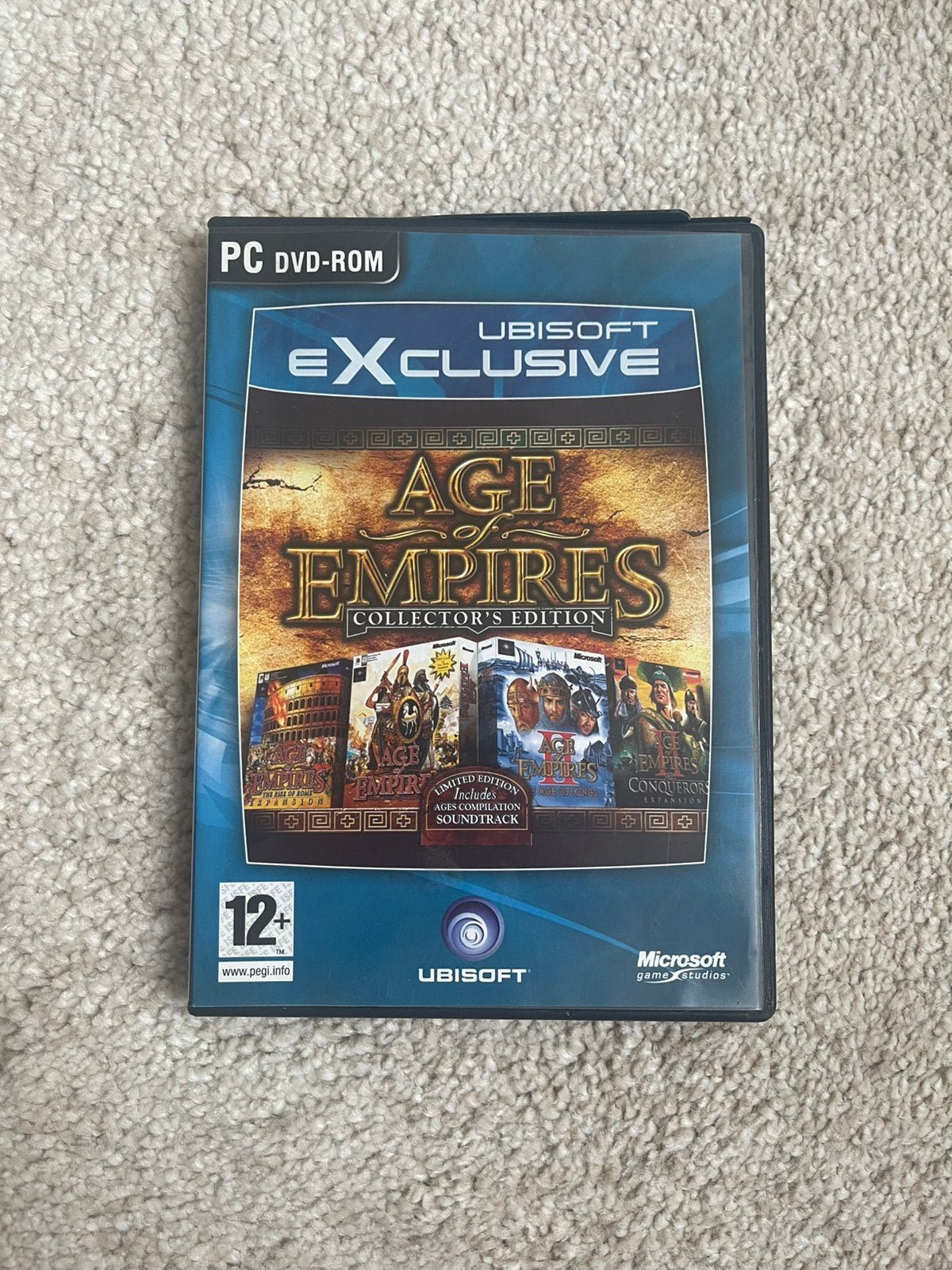 Age of Empires Collector’s Edition – PC DVD-ROM – 4 games, Games en Spelcomputers, Ophalen, Gebruikt