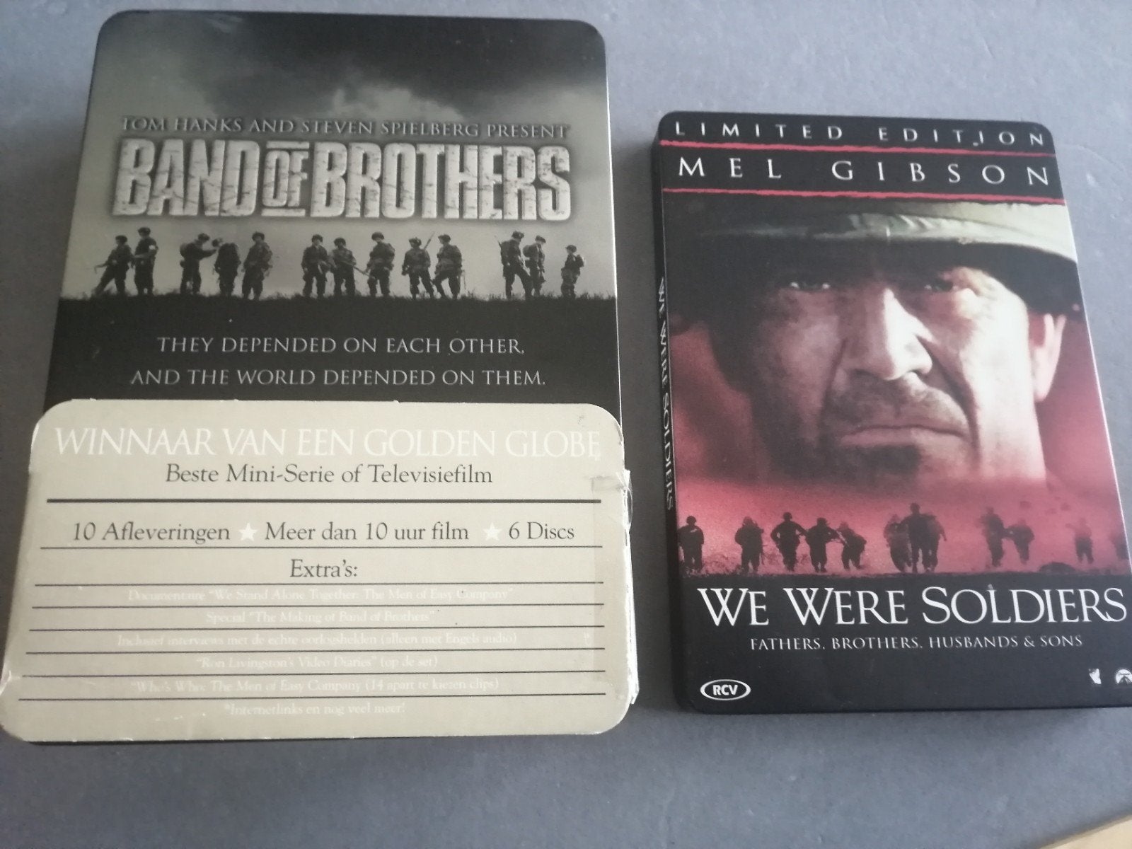 Dvd film, serie band  of brothers, we where soldiers,, Cd's en Dvd's, Ophalen
