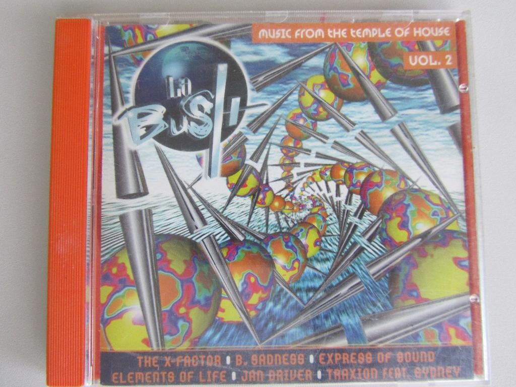 CD LA BUSH "MUSIC FROM THE TEMPLE OF HOUSE" (VOL.2), Ophalen of Verzenden, Gebruikt, Techno of Trance