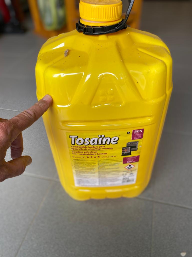 Tosaïne petroleum, Ophalen, Gebruikt, Overige typen