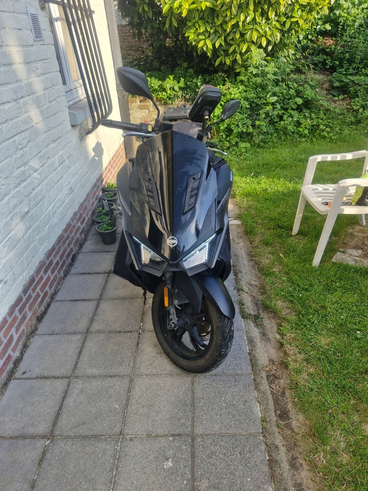 Scooter Sym JET X 125, Enlèvement
