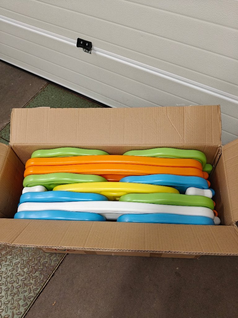 baby vivo laufgitter colors xl, Ophalen, Gebruikt