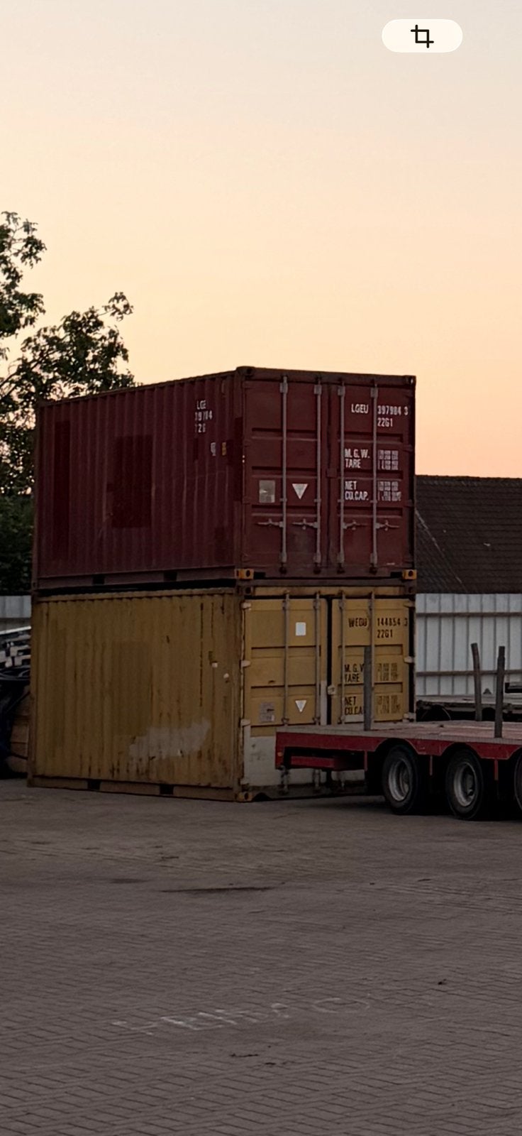 20 ft zeecontainers te koop perfecte gebruikte staat, Enlèvement