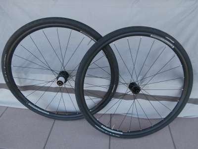 Set racewielen, Vélos & Vélomoteurs, Vélos Pièces, Comme neuf, Roue, Aluminium, Racefiets, Enlèvement