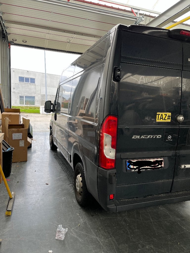 FIAT DUCATO - Camionette/Camper, 4 deurs, Stof, Zwart, Bedrijf