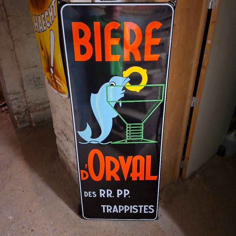 Plaque émaillée Orval 2015, Ophalen, Verpakking