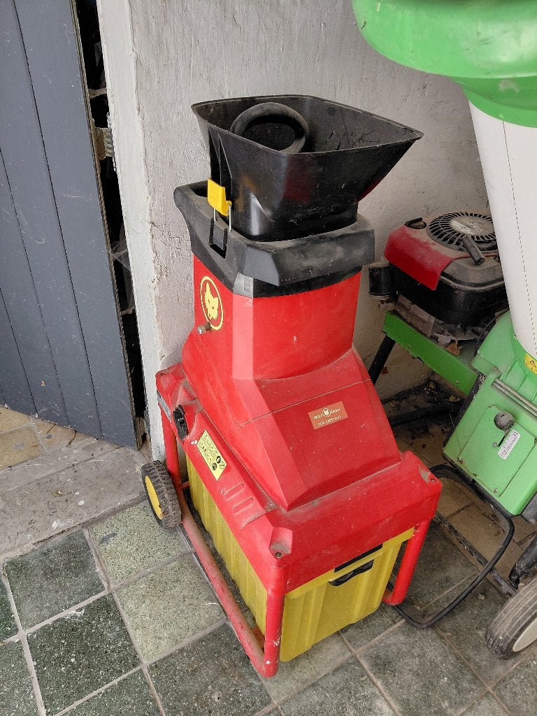 Hakselaar Wolf Garten SDE 2800 evo, Ophalen, Gebruikt, Wolf garten, Met opvangbak