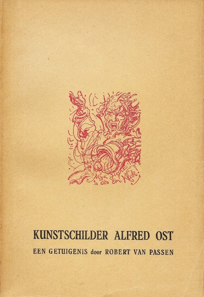 1947 - Robert VAN PASSEN - Kunstschilder Alfred Ost, Gelezen, Robert VAN PASSEN, Verzenden, Schilder- en Tekenkunst