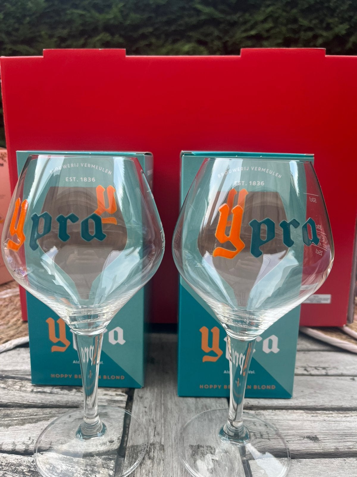 Ypra glazen, Verzamelen, Verzenden, Nieuw, Bierglas