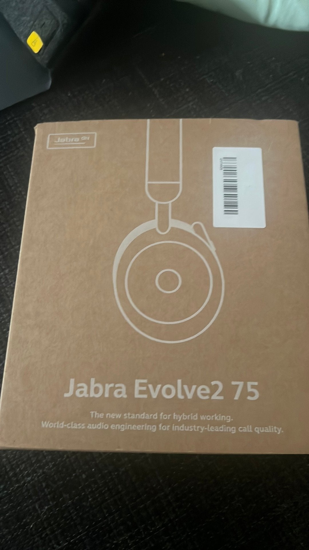 Jabra Evolve2 75, Enlèvement, Noir, Jabra, Bluetooth