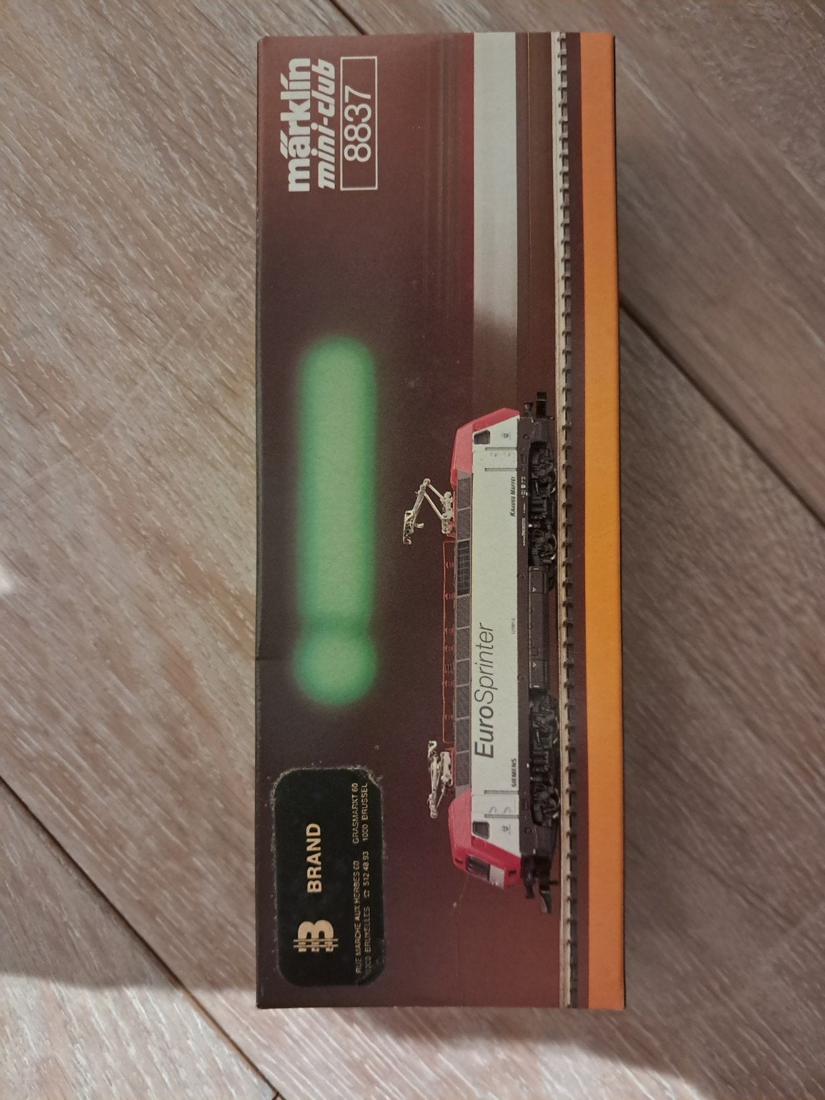 Locomotive Marklin Z Miniclub, Enlèvement