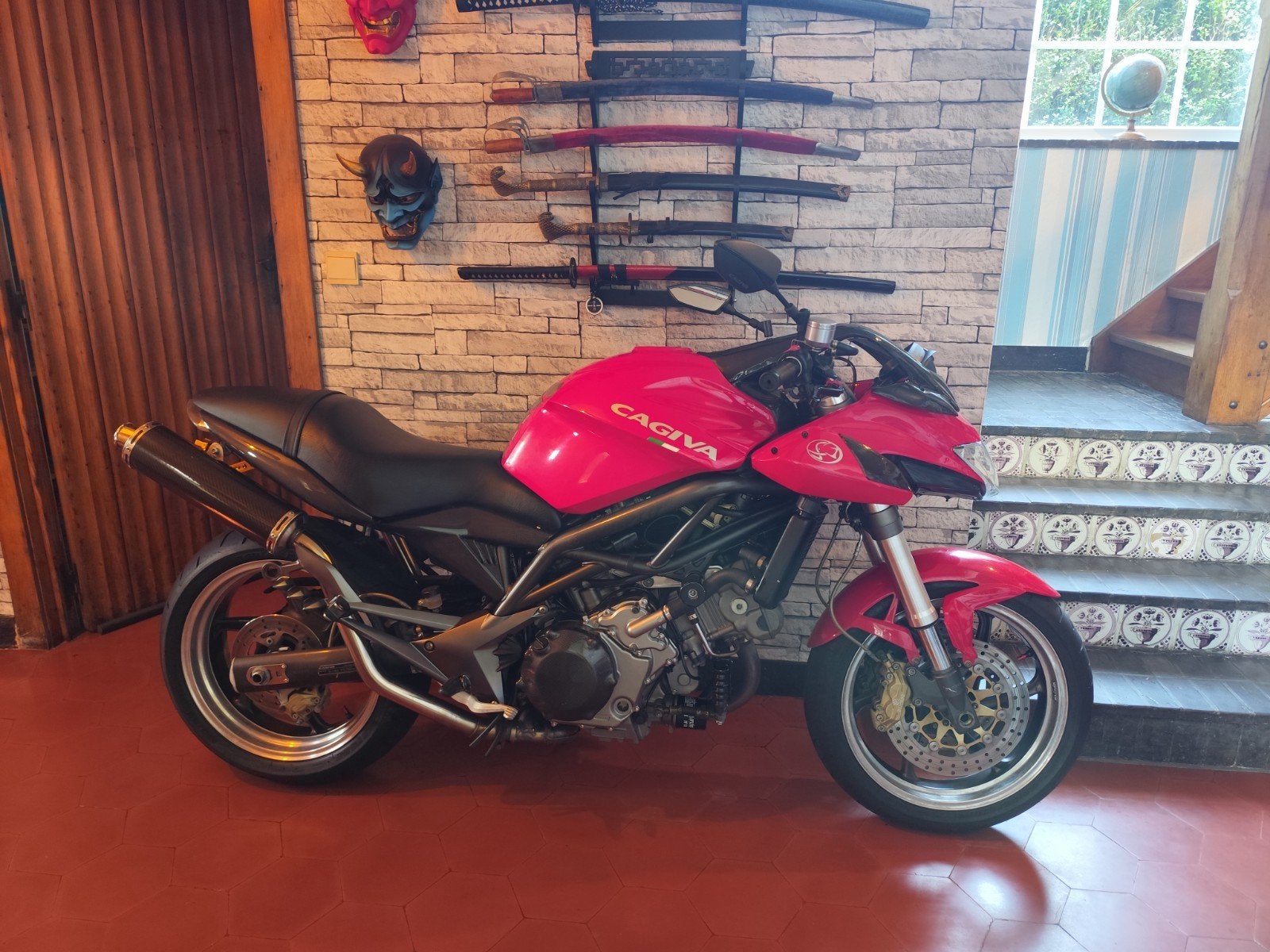 exclusieve cagiva V-raptor 1000cc 300stuks gebouwd, Motos, Particulier
