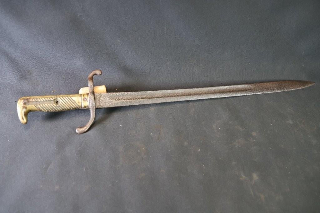 Duitse Seitengewehr 1871 bajonet, Verzamelen, Ophalen of Verzenden