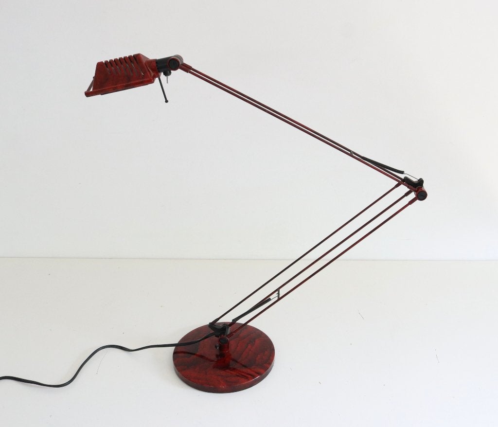 Vintage Herda bureaulamp, Enlèvement, Utilisé