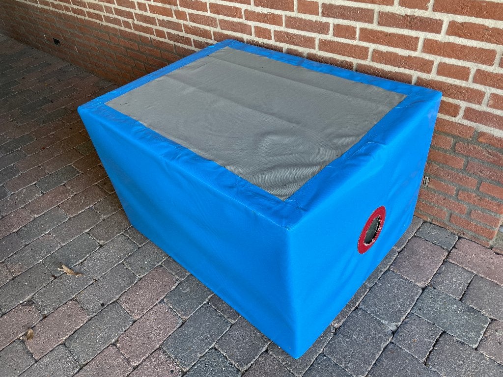 Valblok, droppad, crashpad turnblok drop pads valbescherming, Enlèvement, Comme neuf