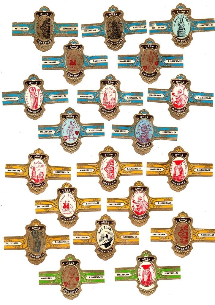 SIGARENBANDEN R JANSSENS EN ZOON, Ophalen of Verzenden, Zo goed als nieuw, Sigarenbandjes