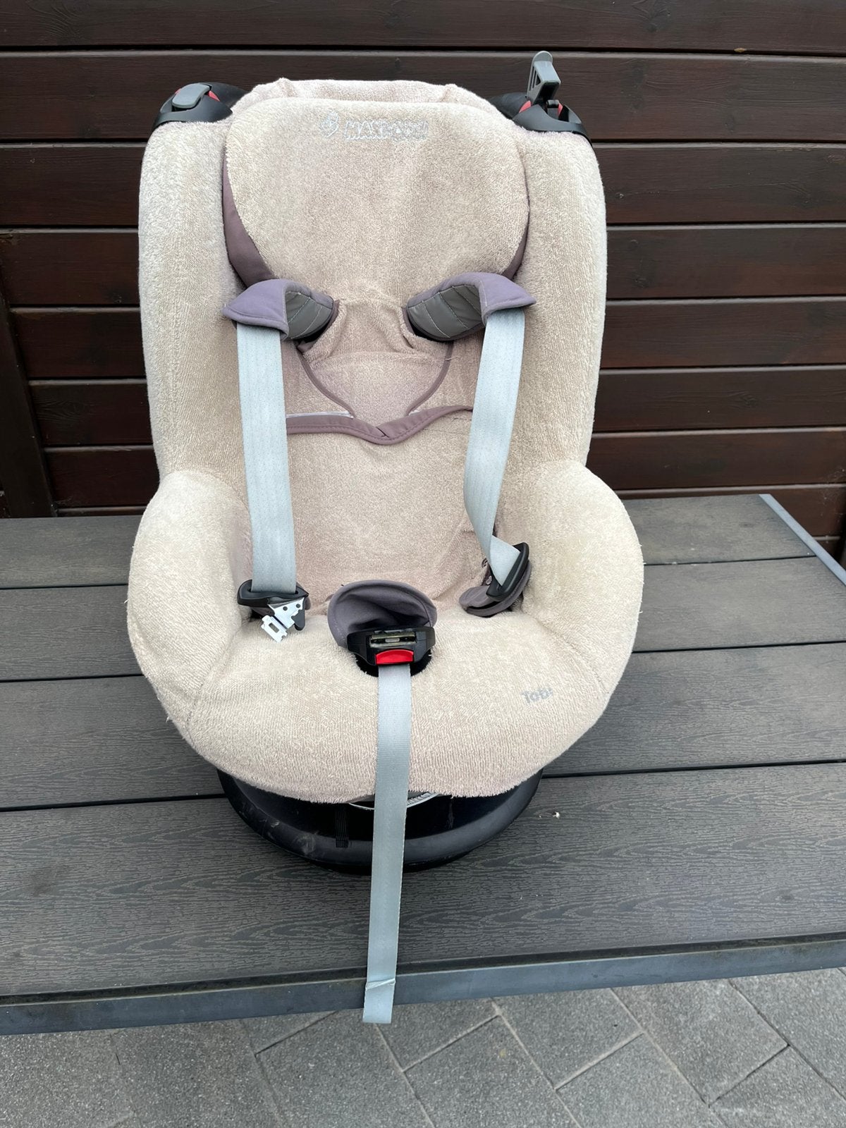 Autostoel, Kinderen en Baby's, Autostoeltjes, Ophalen, Gebruikt, Maxi-Cosi, Autogordel