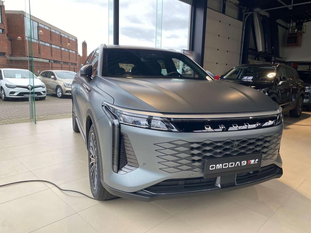 Omoda 9 PHEV Premium Full Option! -€5000 salonconditie, Autos, Jeep, Entreprise, Achat, Autres modèles, Caméra 360°, 4x4, ABS