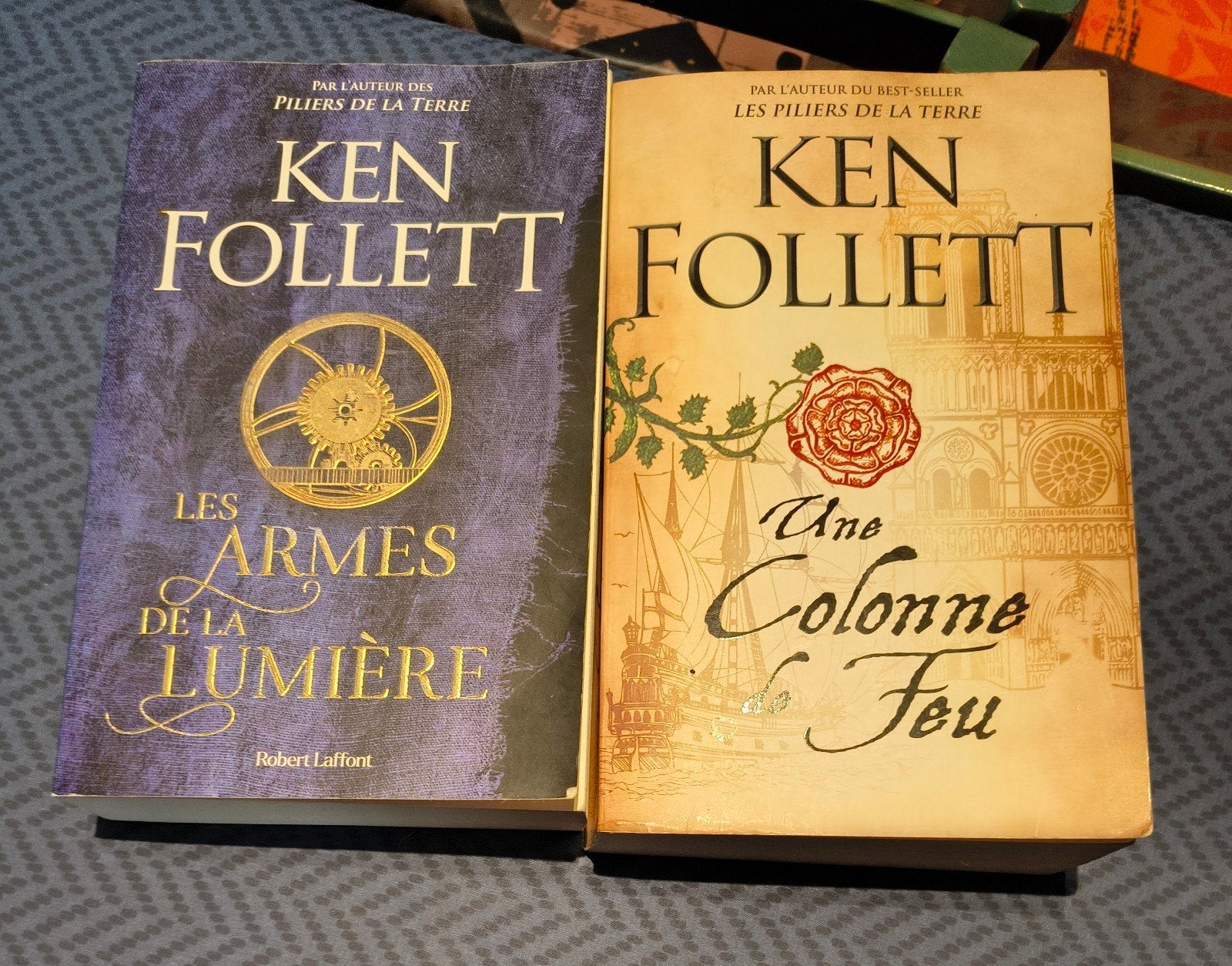 2 livres de KEN FOLLET, Enlèvement