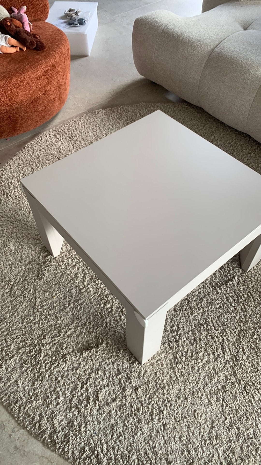 Petite table de salon, Maison & Meubles, 50 à 100 cm, Carré, Enlèvement, Utilisé