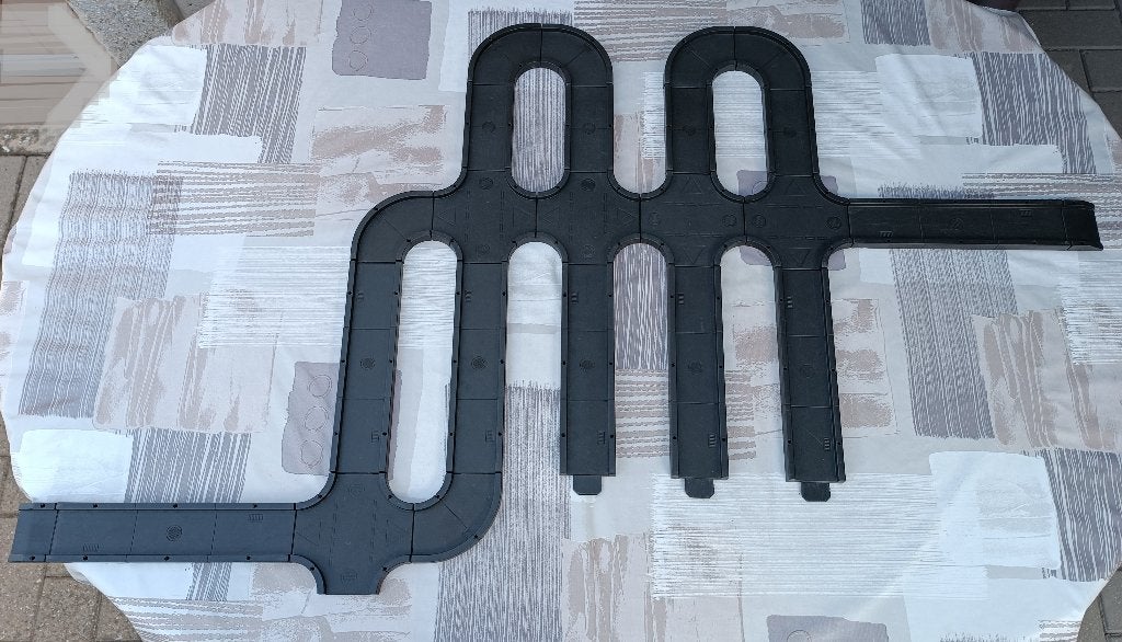 Matchbox Toys Track Set Banen - Motorcity - Vintage, Overige merken, Ophalen of Verzenden, Handmatig, Racebaan
