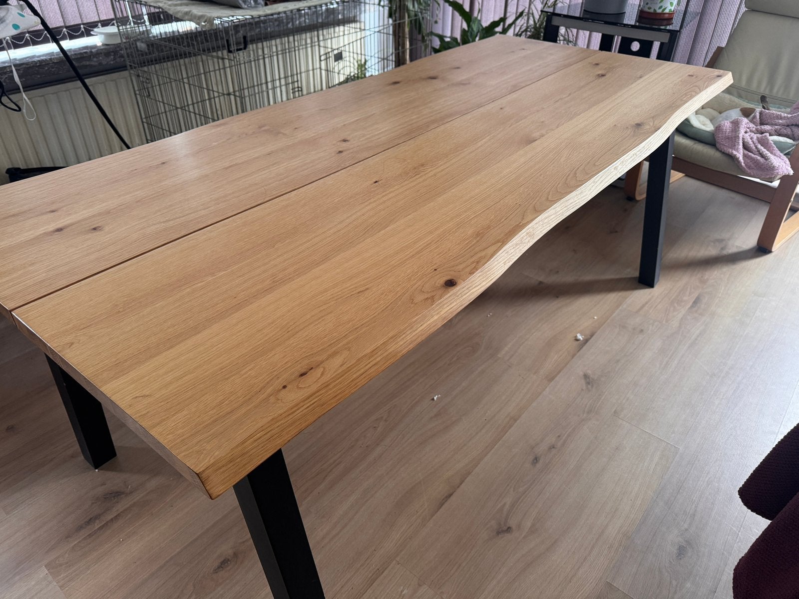 Eettafel 90x200, Huis en Inrichting, Ophalen, Gebruikt