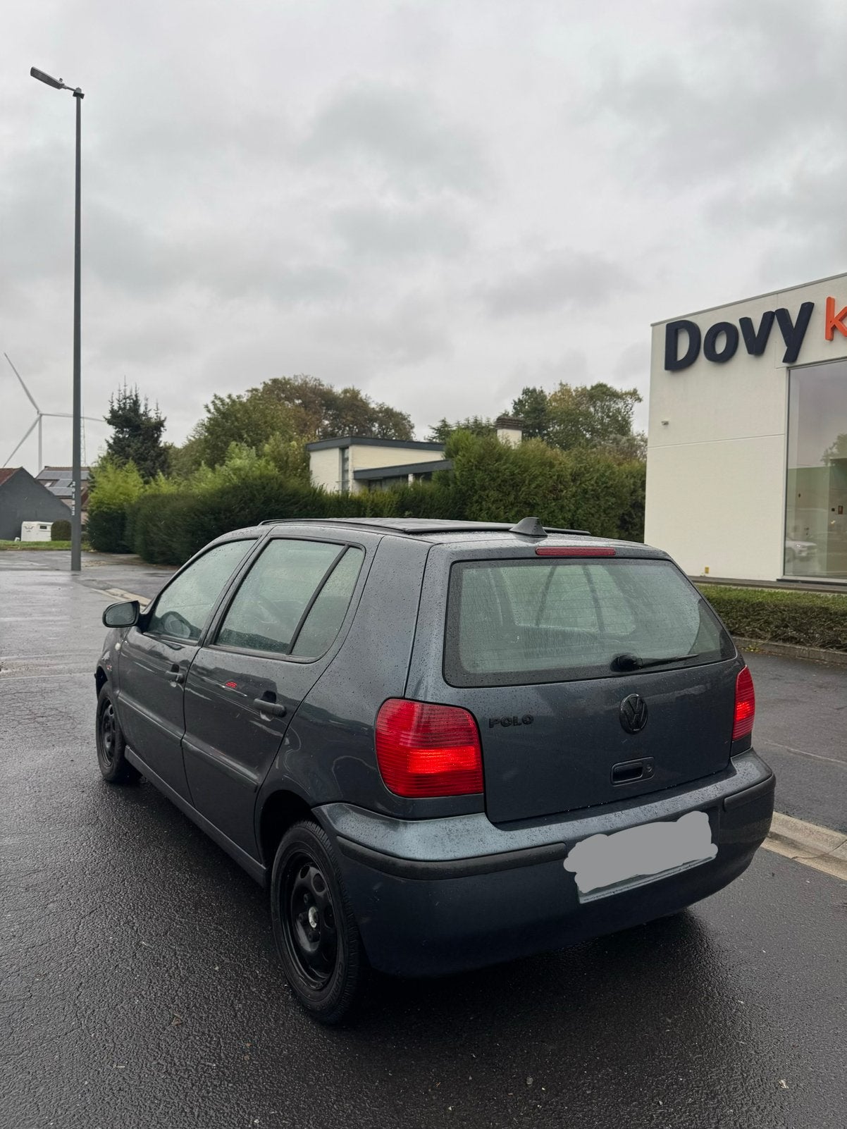 Vw Polo 1,4 benzine blanco GEKEURD voor 2j, euro4, …, Auto's, Voorwielaandrijving, Stof, Zwart, 4 cilinders