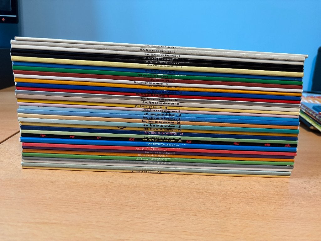 Strips Jan Jans & de kinderen (34 stuks + extra), Meerdere stripboeken, Ophalen of Verzenden, Zo goed als nieuw, Jan Kruis