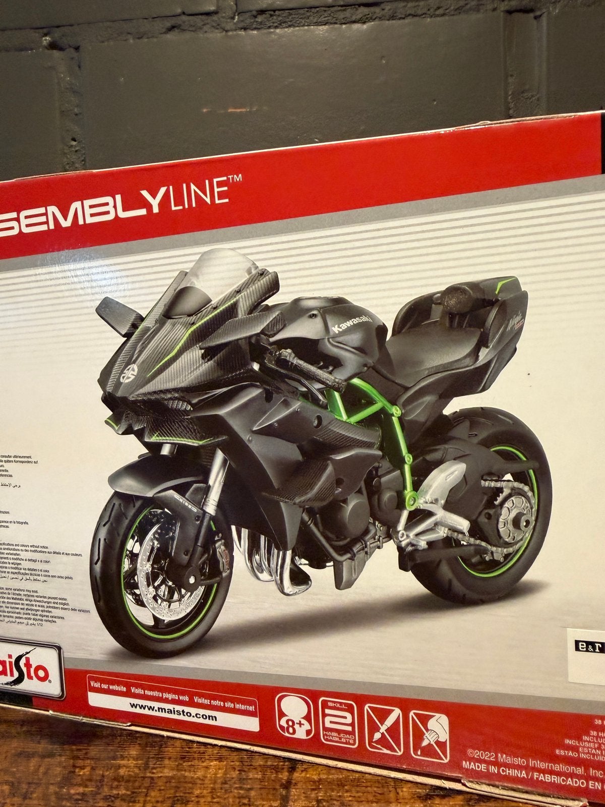 1/12 kawasaki h2R, Enlèvement, Comme neuf
