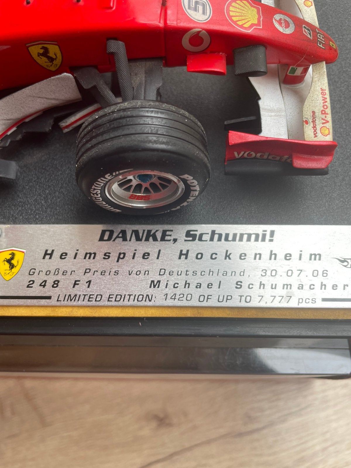 Ferrari F1 2006 1/18, Ophalen of Verzenden, Zo goed als nieuw