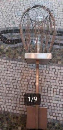 Dijkos wandlamp toorts ; heeft 400 gekost, Ophalen, Gebruikt, Metaal