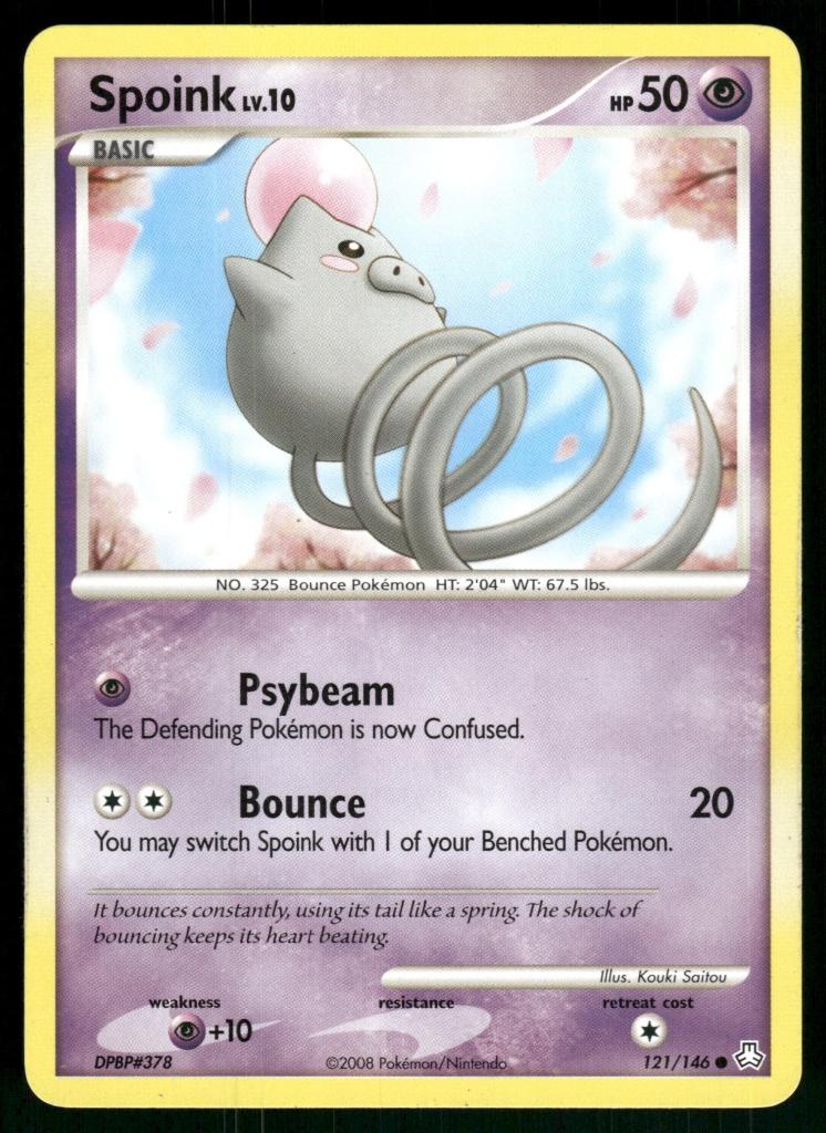 Spoink 121/146 - Legends Awakened, Verzenden, Gebruikt