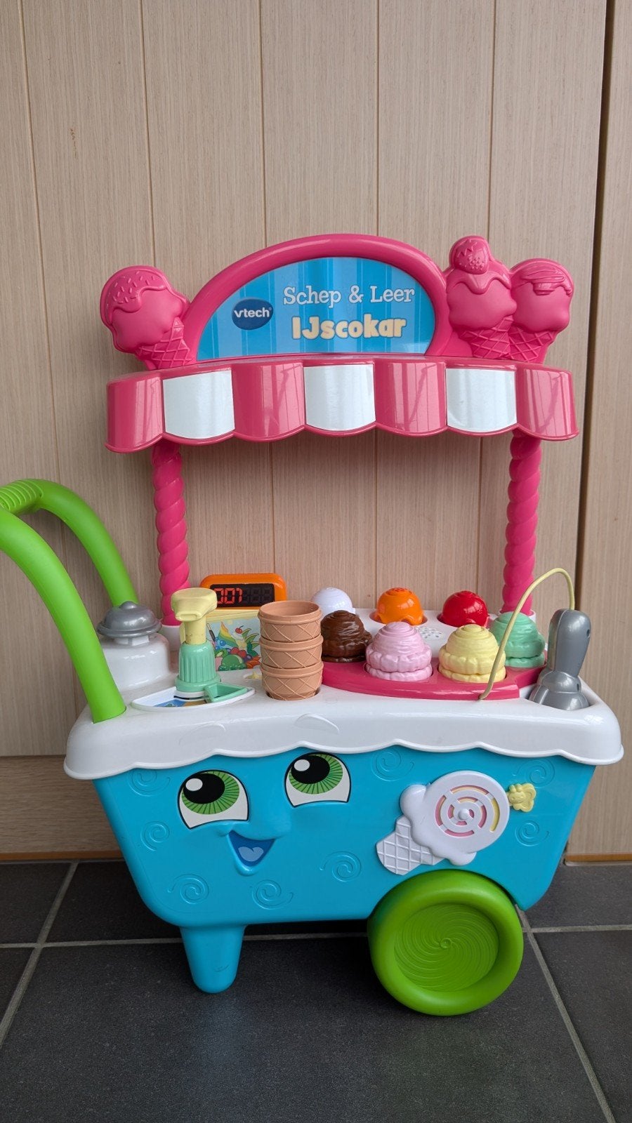 VTech schep & leer ijscokar, Kinderen en Baby's, Speelgoed | Vtech, Ophalen