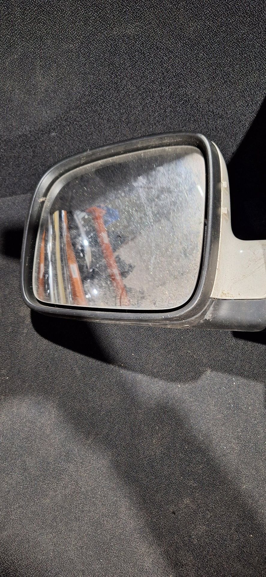 Buitenspiegel rechts wit Volkswagen Transporter T5 2003-2009, -, Utilisé, -, -
