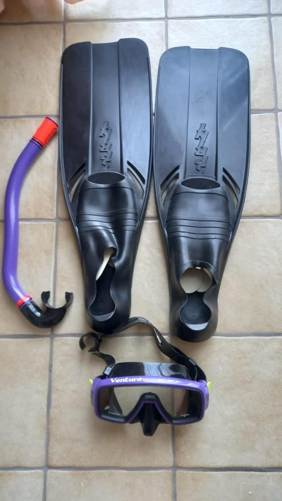 Snorkelset, Ophalen, Gebruikt, Snorkelset