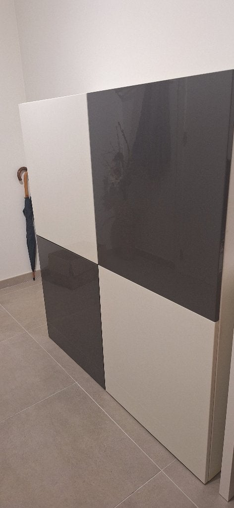 meuble ikea besta, Maison & Meubles, 25 à 50 cm, Avec tablette(s), 100 à 150 cm, Enlèvement