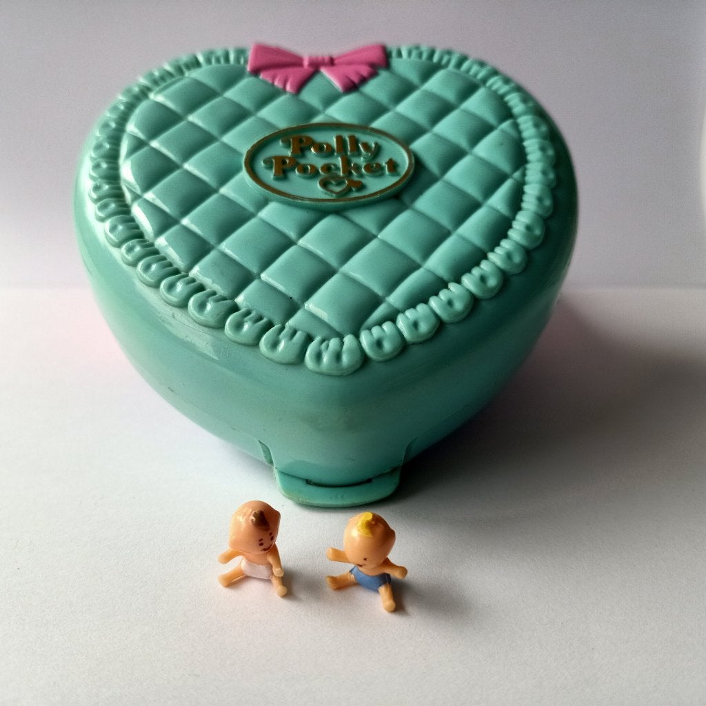 Polly Pocket vintage Babytime Nursery fun m baby poppetjes, Verzamelen, Poppetjes en Figuurtjes, Ophalen of Verzenden, Gebruikt