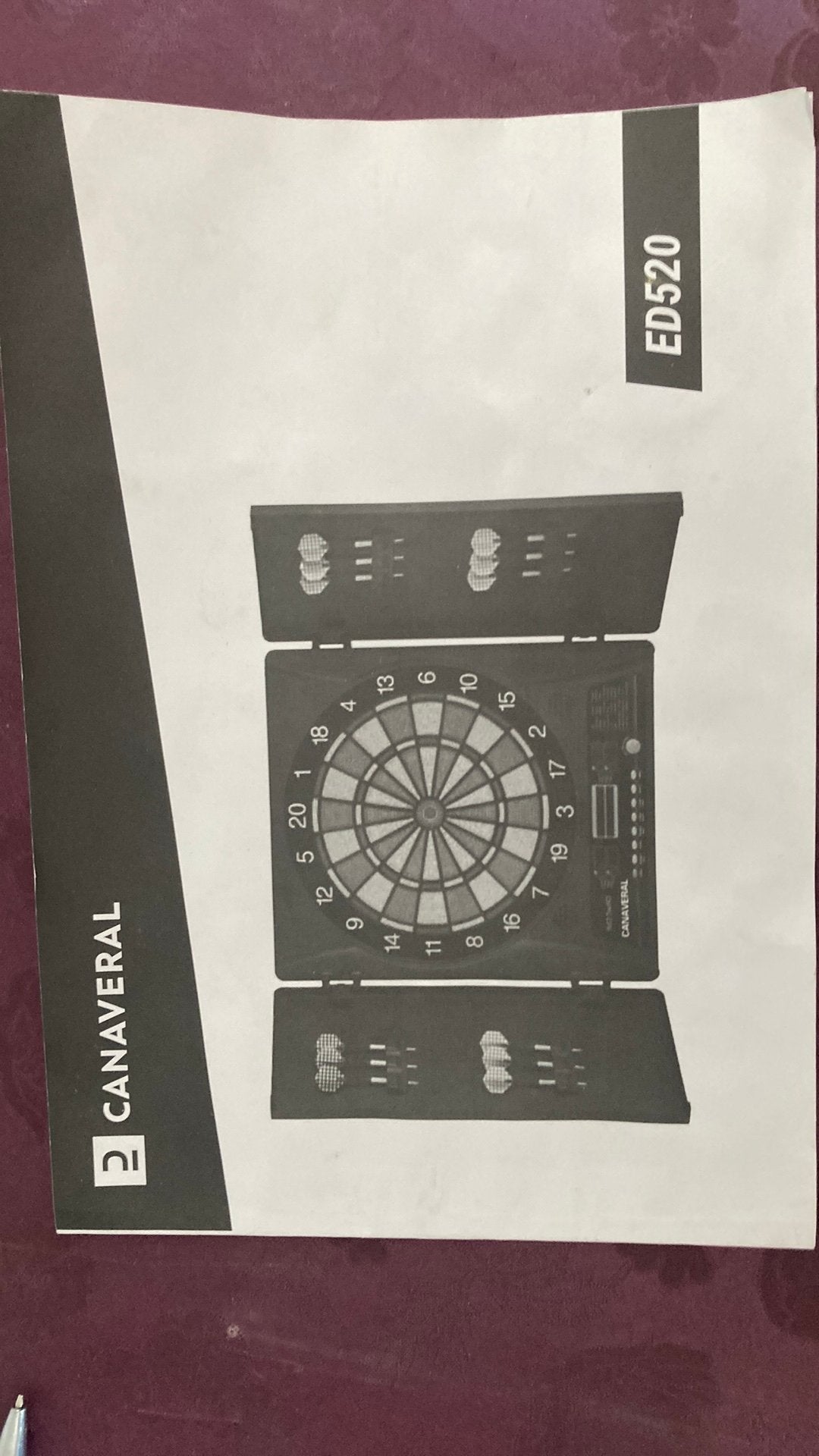 Elektronische darts, Ophalen, Zo goed als nieuw