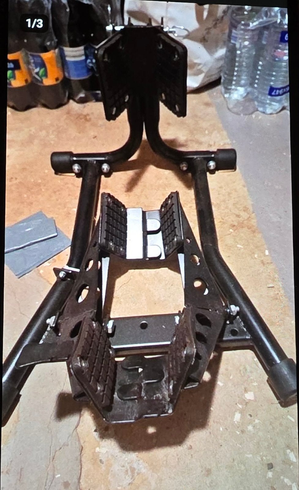 Bromfiets/motor inrijwielklem, Motoren, Ophalen of Verzenden