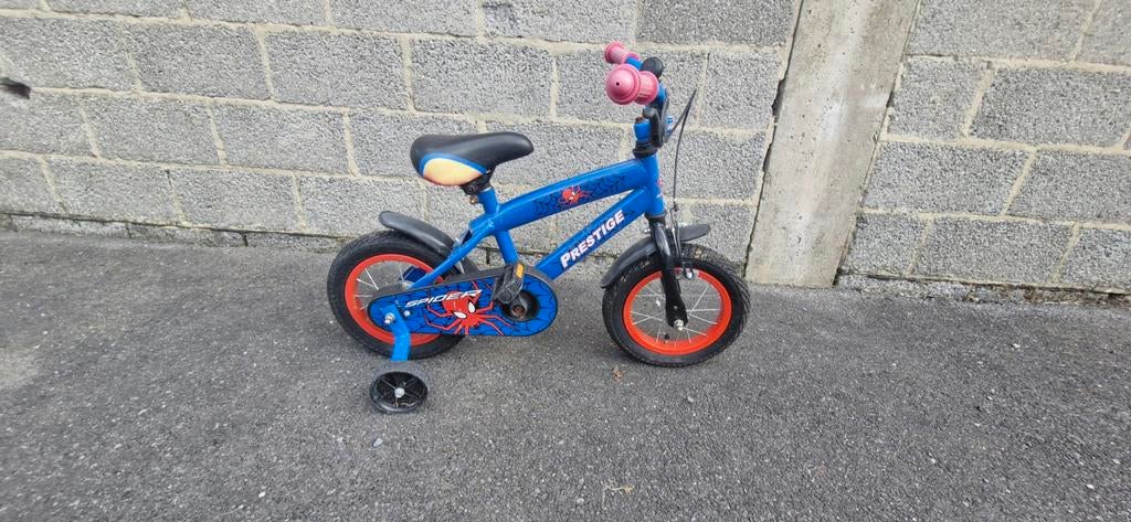 Peuterfiets spider man thema, Ophalen