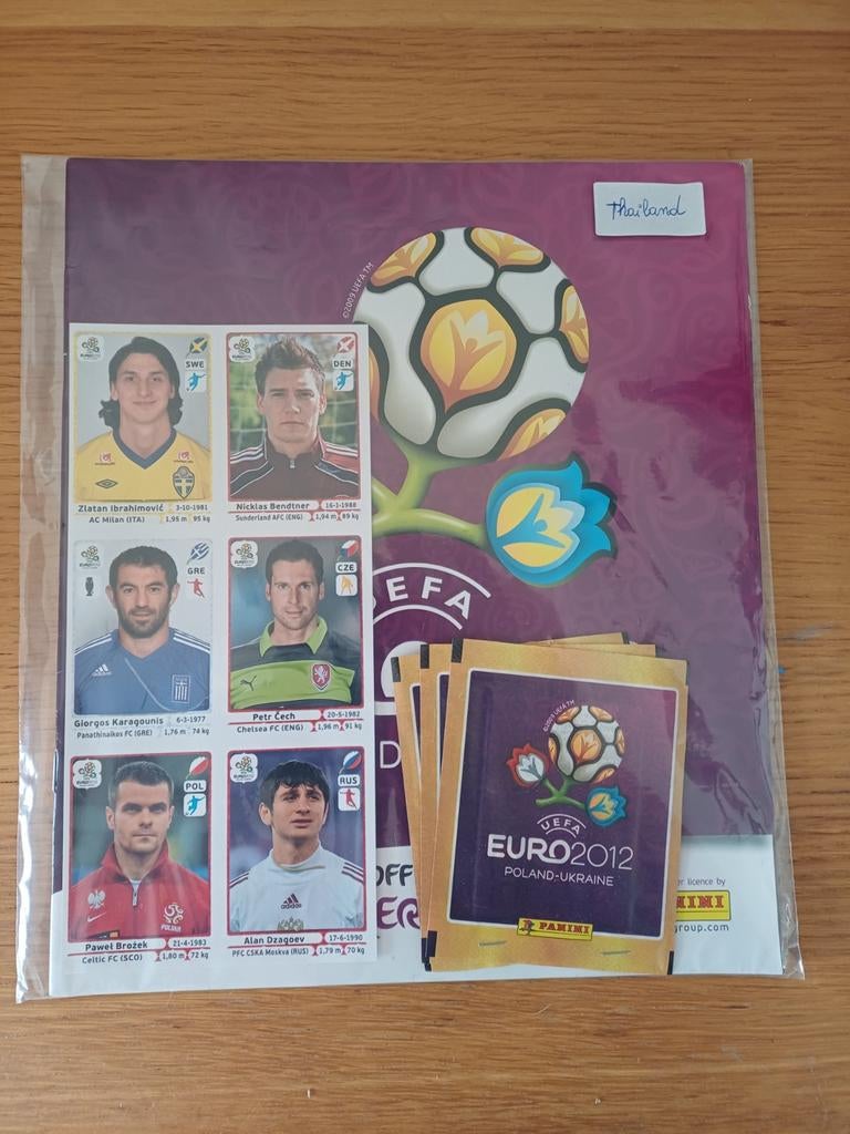 Panini euro 2012 empty album versions RARE/ZELDZAAM, Verzamelen, Ophalen of Verzenden