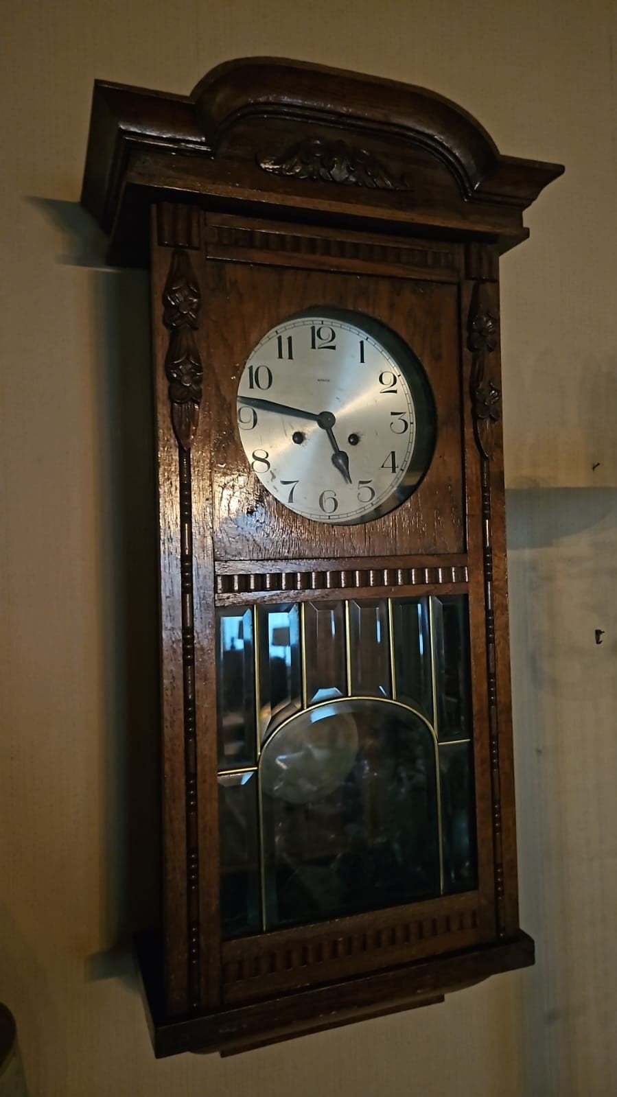 Originele Kienzle regulateur wandklok, Antiquités & Art, Antiquités | Horloges, Enlèvement