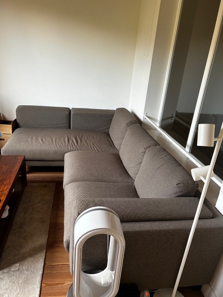 3-zitszetel met chaise longue, Ophalen, Hout, 250 tot 300 cm, Driepersoons