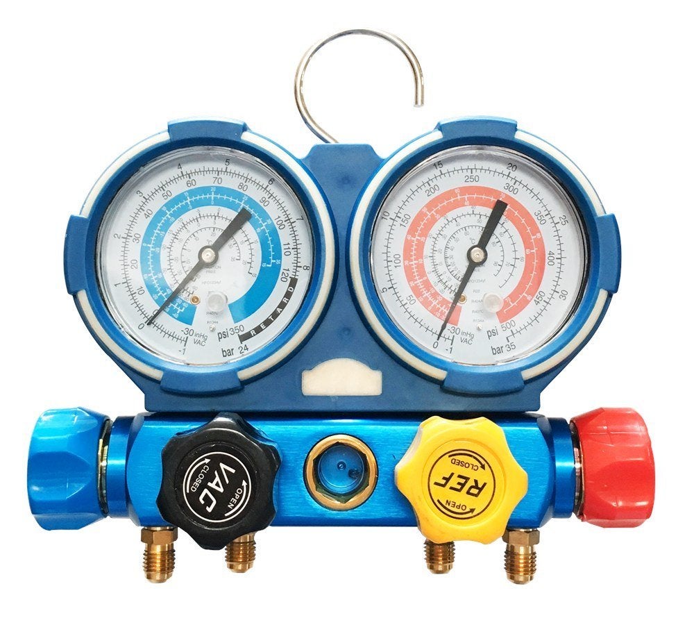 4-weg manometer R134a en R1234yf – 13.033, Ophalen, Nieuw