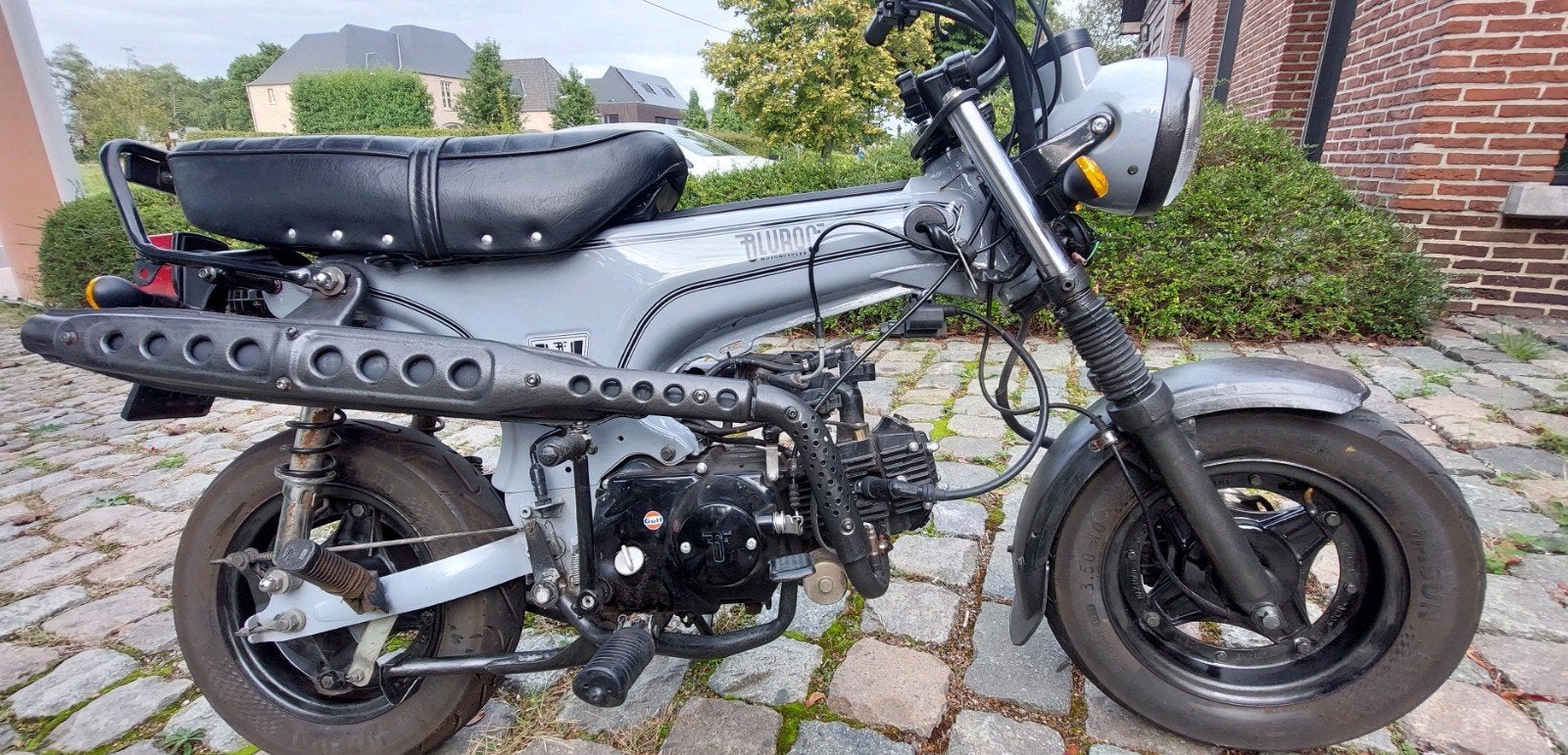 Bluroc Heritage 50cc (Dax) B-klasse | Slechts 8.164 km | Gri, Fietsen en Brommers, Ophalen, Gebruikt, Overige modellen, Klasse B (45 km/u)