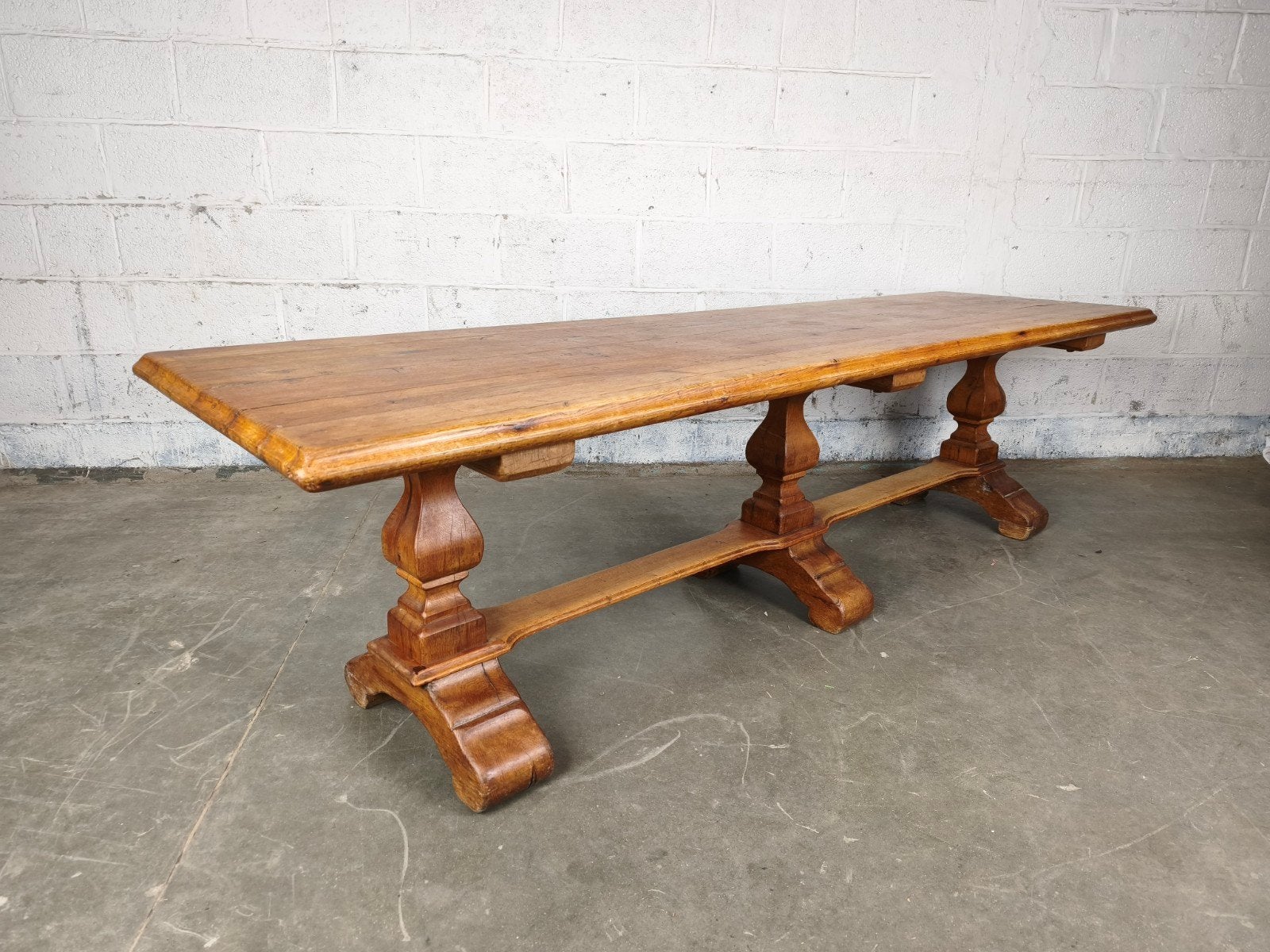 Eiken kloostertafel, Antiek en Kunst, Ophalen